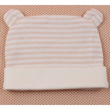 Newborn Baby Cute Organic Cotton Lovely Striped with Ear Hat