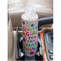 Cylinder Dispense Tissue paper Holder/Box For Car
