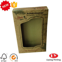 Earphone Packaging Kraft Paper Box with Window