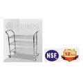 NSF Anti-Static ESD Rolling Industrial Metal Utilitaire Panier Trolley (CJ-A1195)