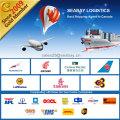 Shenzhen / Guangzhou / Shanghai / Pequim / Hong Kong Air Cargo Freight Forwarder para Vancouver / Toronto / Montreal / St Johns / Ottawa