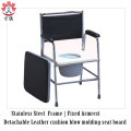 Rehabilitation Therapy Supplies Steel Toilet Commode Chair