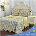 Grande presente Microfiber de alta qualidade impresso Flower Bed Sheets Sets