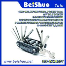 13-in-1 Multi Function Pocket Tool for Bicycle Repair