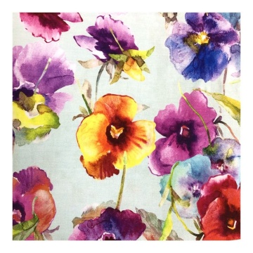 Digital Printed Organic Bamboo Cotton Spandex Jersey Fabric