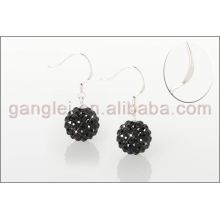 Shamballa кристалл серьги на крючках