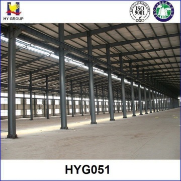 Storage prefabricated steel structure warehouse hangar