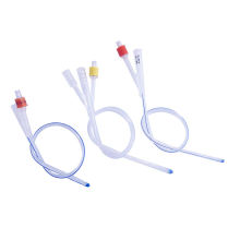 Silicone Coated Latex Foley Catheter 3-Way Standard