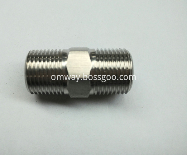 Brass Pipe Fitting Hexagon Nipple 3/8