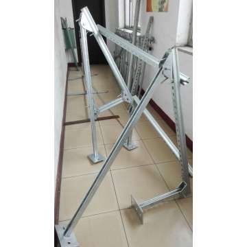 High DIP Galvanized Steel Structure / Bracket for Solar Systems