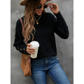 Womens Casual Lightweight Sweater Loose Pullover