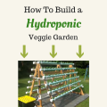 Système de jardinage hydroponique vertical A-Frame fait maison