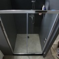 Semi-Frameless Sliding Shower Door Clear Glass ShowerRoom