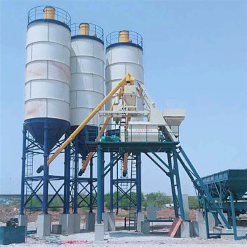 Bucket type  cement mixing batch plant specifications