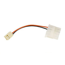 4pin Molex to 3pin Fan Power Cable Adapter