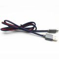 Denim Jean USB Câble de chargement de données pour Micro Android