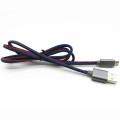 Cabo de carga de dados jean jean usb para micro android