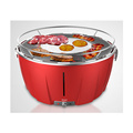 Portable Smokeless Holzkohle Grill Barbecue mit Tragetasche