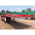 Tri Axle Mechnical Suspension 20ft Flatbed Trailer