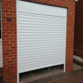 Insulated steel roller shutter door