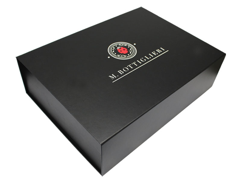 Luxury Custom Folding Black Gift Box