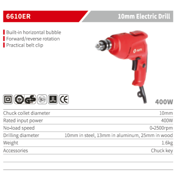 Electric Power Tools Rechargeable Cordless Impact Drill