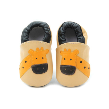 2018 Cute Cartoon Baby Walker Soft Leather Shoes