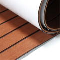 Teak & Black Anti-slip EVA Faux Teak Sheet