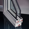 uPVC Windows Frame with 88mm Series PVC Profile