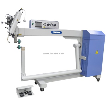 Máquina de soldadura de aire caliente de brazo largo para lonas