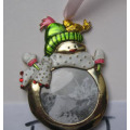 Pendentif bonhomme de neige belle pour promotionnel