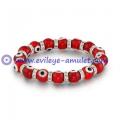 Evil Eye Beads 10mm Crystal Bracelet