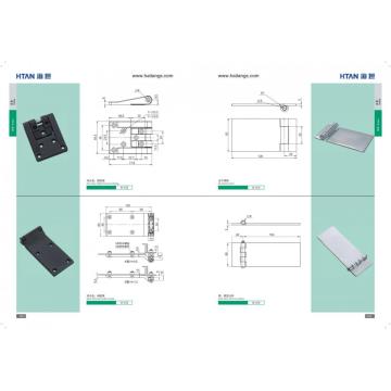 Glass Door Hing Glass to Glass Flat