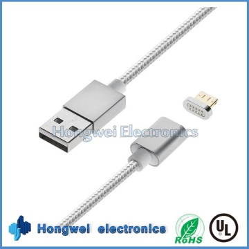 Sync Ladegerät und Daten 2 In1 Magnetisches USB Kabel für Anfroid / iPhone ISO