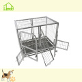 Fashion Rustproof Black Square Tube Dog Cage