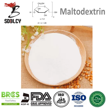 Uso de alimentos em pó de milho orgânico Maltodextrina