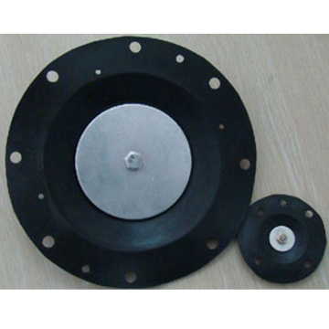 Sealed silicone rubber diaphragm