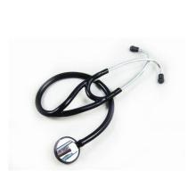 Utilisation médicale stéthoscope unique portable noir
