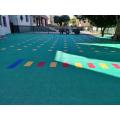 rubber tiles for kindergarten area eco friendly