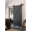 Paint laminated mirror Barn Door Wood design Modern