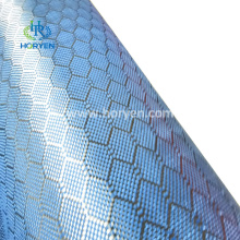 Blue aramid carbon fiber honeycomb fabric cloth