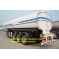 40000L Aluminum  Cooking Oil Tanker Trailer