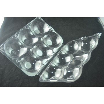 Transparent Plastic Clamshell Fruit Trays For 6000 G