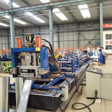 Gear drive automatic C/Z purlin roll forming machine