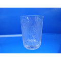 Handmade Pressed Drinking Glass Cup Glassware Kb-Hn0549