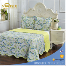 Grande presente Microfiber de alta qualidade impresso Flower Bed Sheets Sets