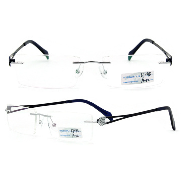 Titanium Rimless anteojos Marcos (BJ12-295)