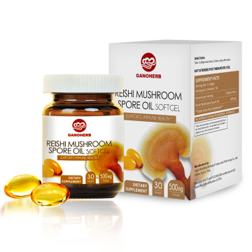 Glossy Ganoderma Lucidum Essence Oil Soft Capsules