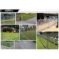 Heavy duty crowd control steel barricades