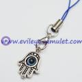 Metal Hamsa Hand Of God Mobile Phone Charm